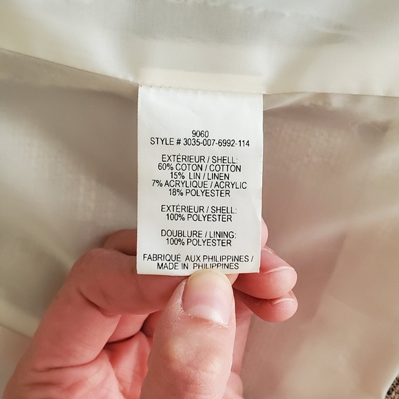 Cotton and Linen Blazer - Picture 4 of 10